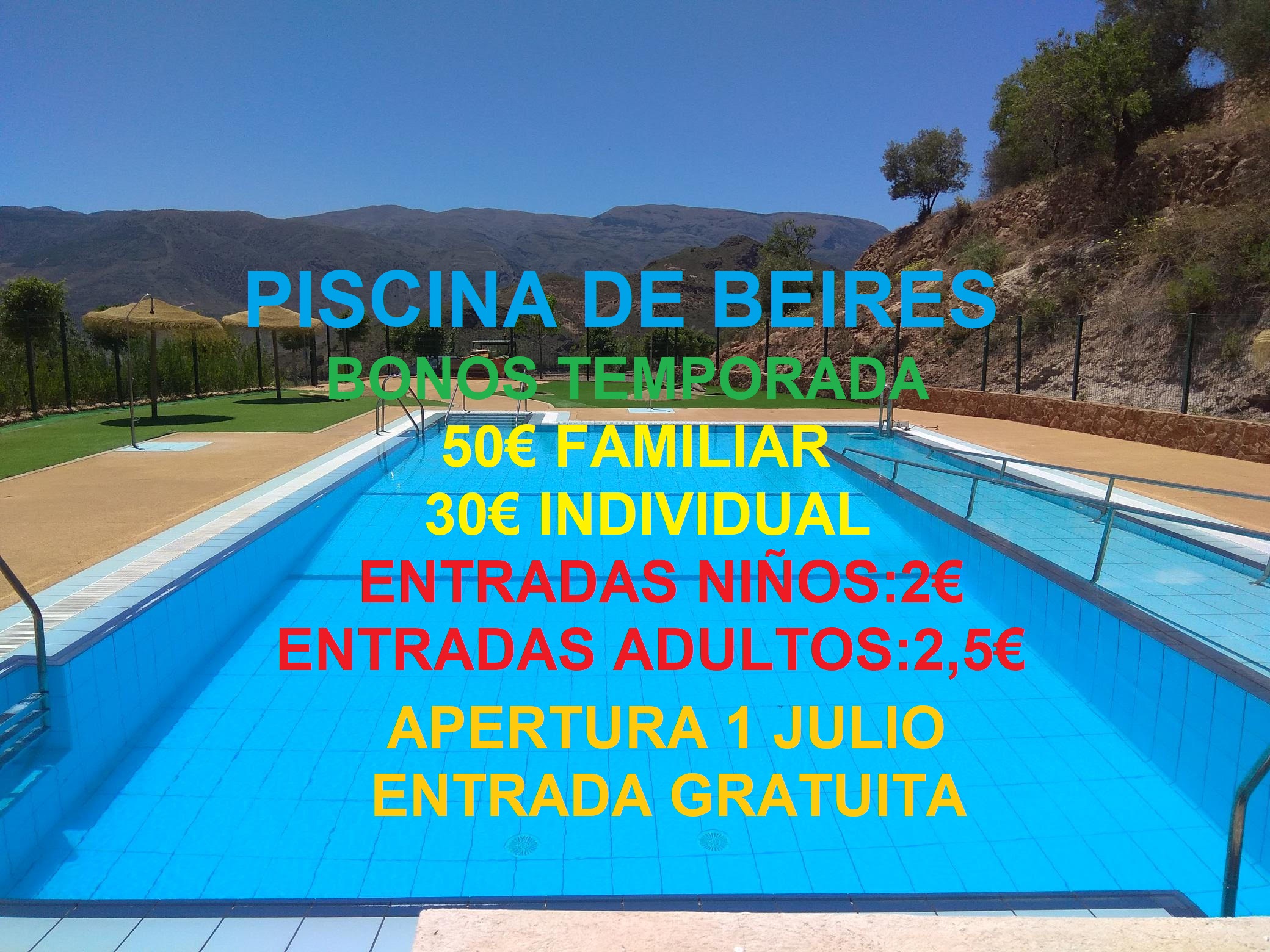 APERTURA PISCINA MUNICIPAL 